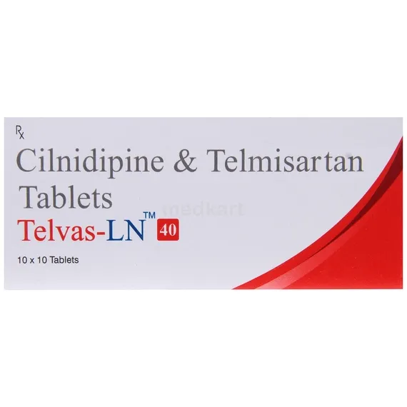 telvas ln 40mg tablet 10's